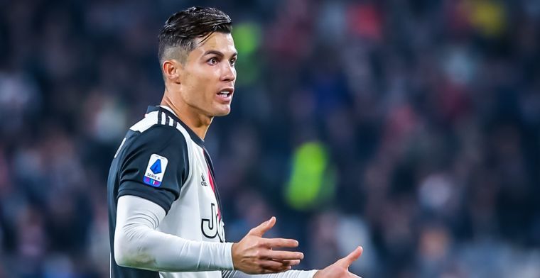 Ronaldo zorgt met trainingssessie in stadion voor commotie in Portugal en Italië