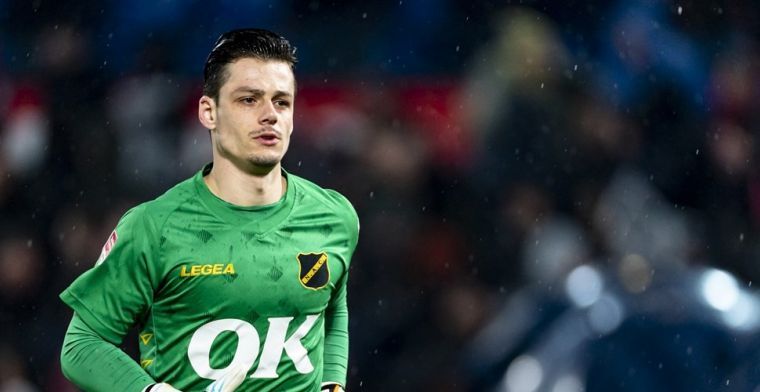'Promotie naar Eredivisie lonkt voor Olij: interesse voor NAC-doelman'