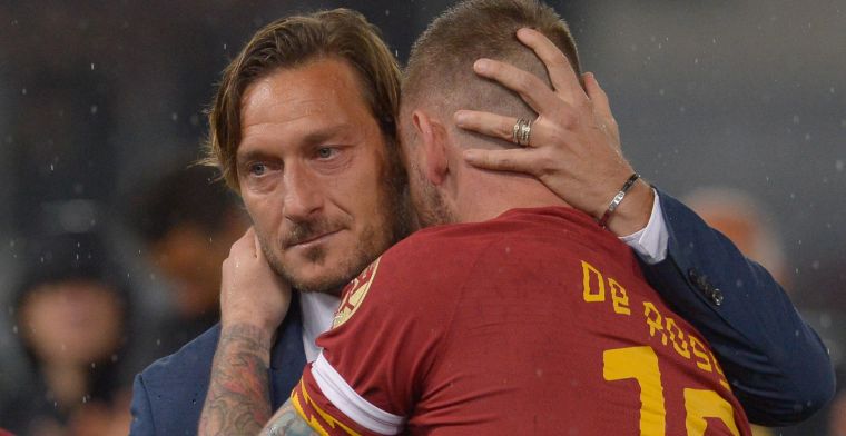 Totti loopt leeg over AS Roma-breuk: Soms zit ik in de auto en kan ik wel janken