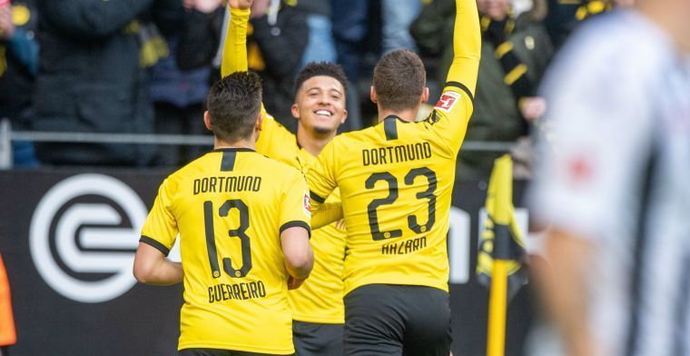 'Dortmund geeft niet op en wil na Reus hoogste jaarsalaris uitdelen aan Sancho'