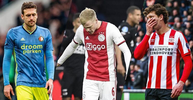 Top-drie in nood: waarom juist Ajax, PSV en Feyenoord het hardst geraakt worden