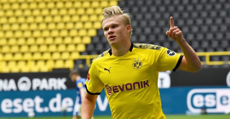 Haaland legt opvallende actie Dortmund uit: 'Normaal is het altijd uitverkocht'