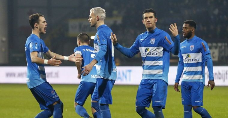 PEC Zwolle sluit seizoen af: kolderiek afscheid Thy, Johnsen en vier anderen