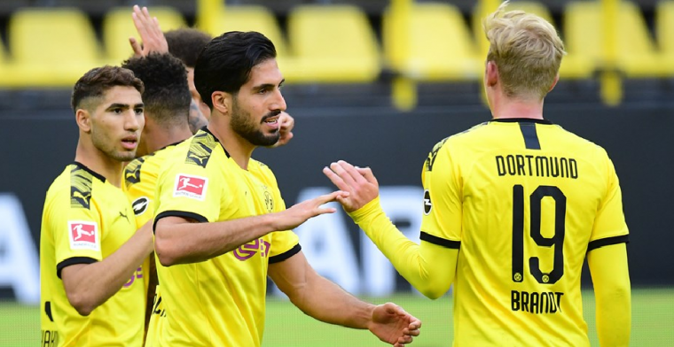 Borussia Dortmund voldoet aan plicht en mag nog hopen op landstitel