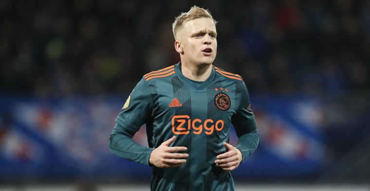 Ajax kan Van de Beek-ontwikkelingen afwachten: 'Gaan niet akkoord met 35 miljoen'
