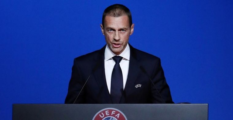 UEFA-baas Ceferin: 'Ons best gedaan, maar waarschijnlijk is het onvoldoende'