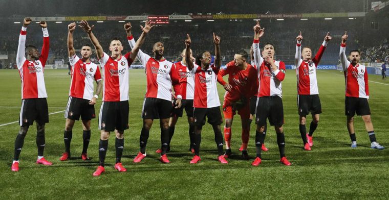 Feyenoord-spelers op eigen initiatief langs de deuren: Iedereen was enthousiast
