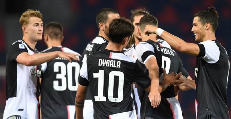 De Ligt belangrijk bij winnend Juventus, voorsprong weer vier punten