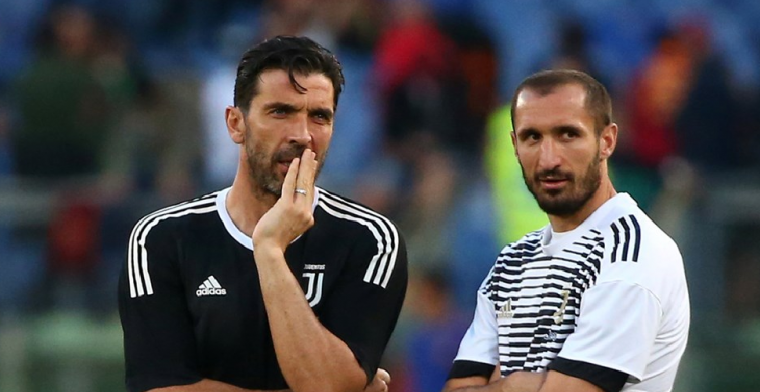 Niet te stoppen: Buffon (42) en Chiellini (35) gaan langer door bij Juventus