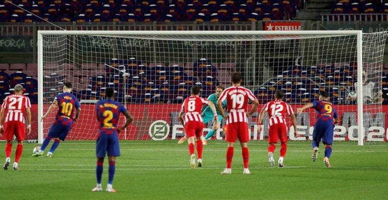 LIVE: het regent penalty's in Camp Nou, Atléti weer op gelijke hoogte (gesloten)