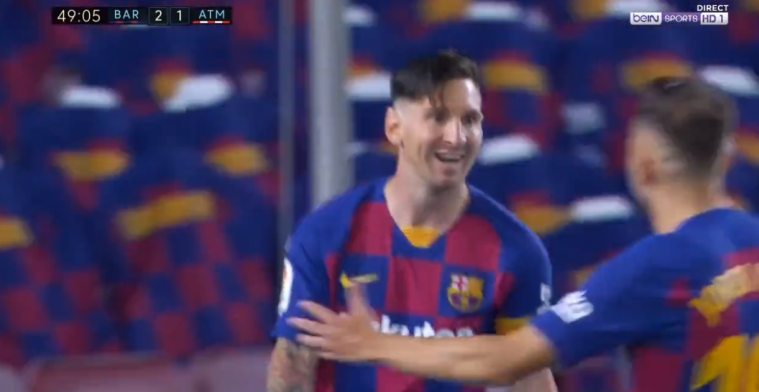 Wat een koning: Messi maakt 700e doelpunt met een panenka
