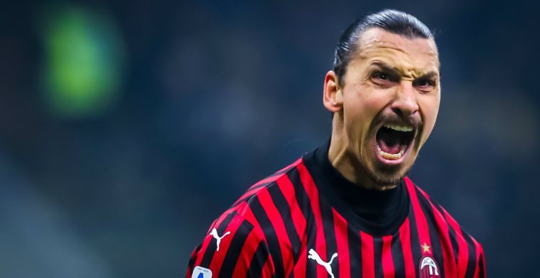 Milan blameert zich, maar maakt 0-2 achterstand goed bij rentree Ibrahimovic