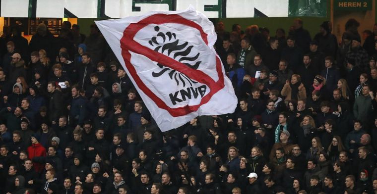 Nieuwe maatregelen KNVB: alleen fans thuisspelende ploegen welkom in stadions