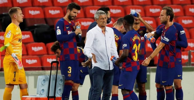 'Gefrustreerde' Setién sorteert voor op vertrek bij Barça: 'Ik heb geen controle'