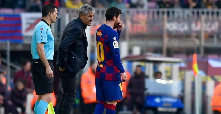 'Messi accepteert uitnodiging Setién: wapenstilstand bij FC Barcelona'