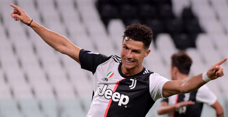 Matig Juventus komt in slotfase goed weg, maar wint dankzij Ronaldo