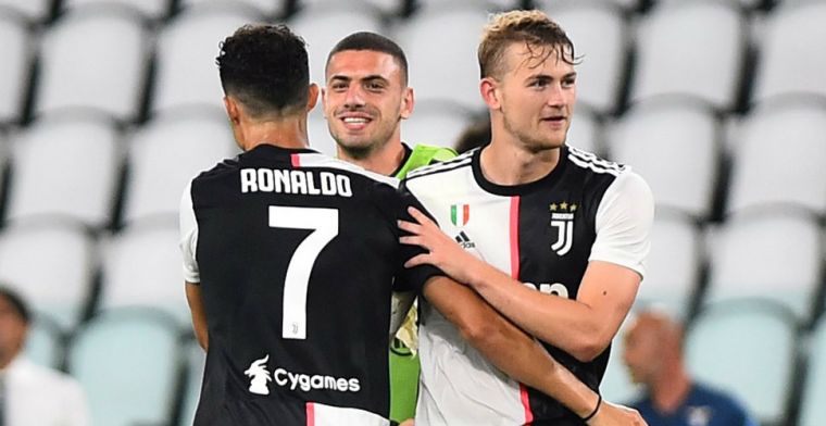 'Bonucci ging af en toe aardig de fout in, maar Lazio-spitsen waren voor De Ligt'