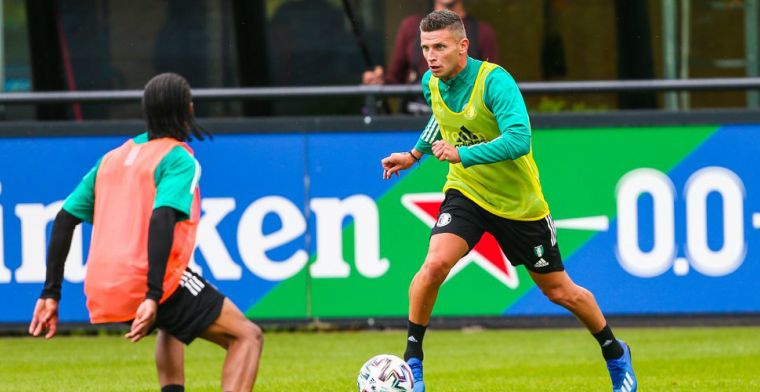 Linssen werkt eerste Feyenoord-training af: 'Gewoon een simpele Nederlander'