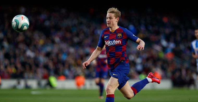 De Jong schikt zich in Barça-rol: 'Geen fancy speler, maar echt buitencategorie'