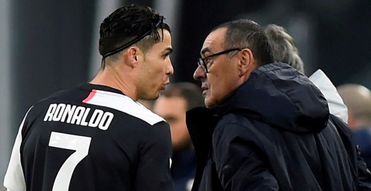 Sarri door de mangel in Italiaanse pers: misplaatste grap, ergernis bij Ronaldo