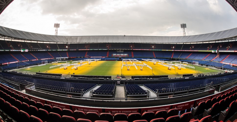 Feyenoord laat meer supporters toe voor aankomende oefenwedstrijd in De Kuip