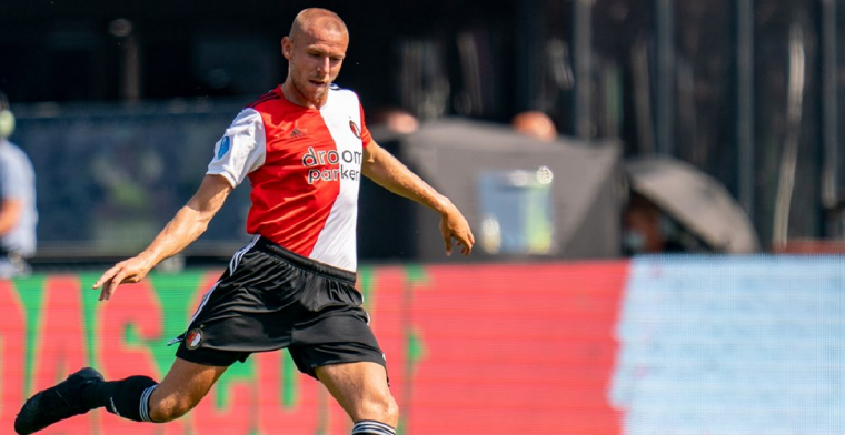 Van Beek reageert op Instagram op lange Feyenoord-afwezigheid