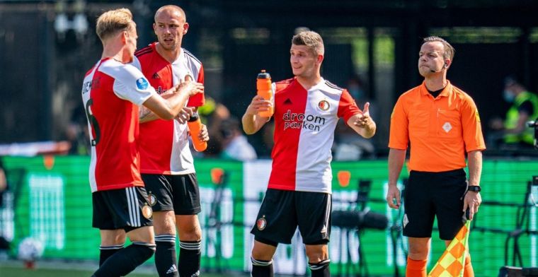 Geen zorgen om besmettingen bij Feyenoord: 'Op het veld zijn er geen risico's'