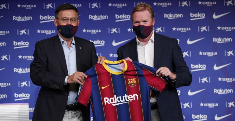 'Ontsnappingsclausule in KNVB-contract Koeman gold niet alleen voor Barça'