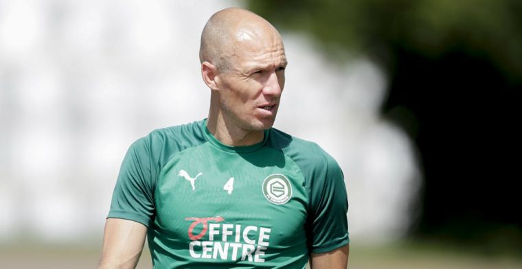 Robben start tegen Almere City en maakt rentree in Groningen-shirt