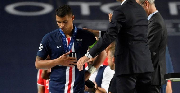 'PSG-aanvoerder Thiago Silva na verloren finale hard op weg naar Premier League'