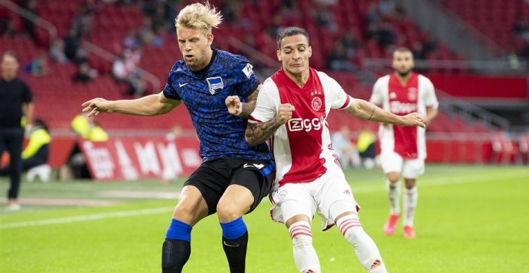 Oefenzege van Ajax op Hertha: Neres viert terugkeer, Blind valt uit met klachten