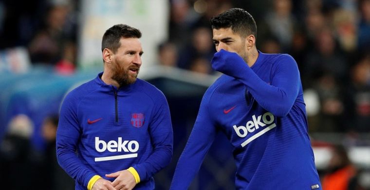 Suárez reageert veelzeggend op Messi-besluit en steunt zijn vriend