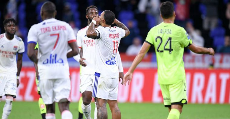 Lyon en Memphis vliegen week na Champions League-exit uit de startblokken