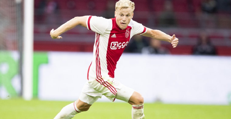 Van de Beek ontbreekt bij Ajax vanwege transferontwikkelingen