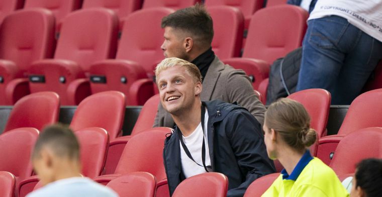 Hoop op langer Ajax-verblijf Van de Beek: 'Prettig dat hij nog jaar zou blijven'