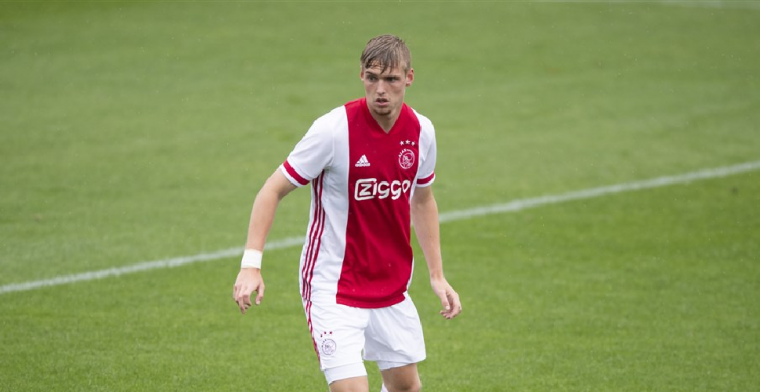 'Hopelijk kan ik bij Ajax in de voetsporen treden van Van de Beek'