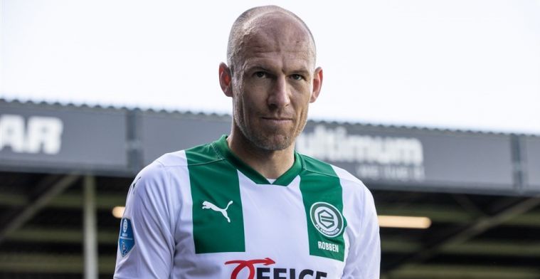 Eerste minuten voor Robben in de Euroborg: basisplaats in vriendschappelijk duel