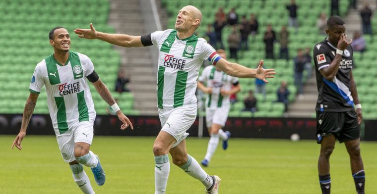 Schijnwerpers op Robben na oefenduel met Bielefeld: eerste goal sinds rentree