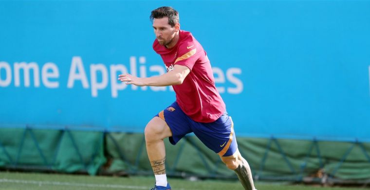 Messi heeft geen behoefte aan vrije dag van Koeman en meldt zich op training