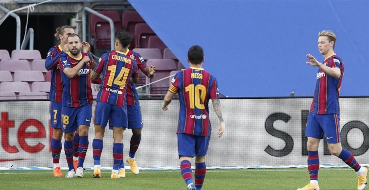 Barça en Koeman veroveren Trofeu Joan Gamper na minimale zege