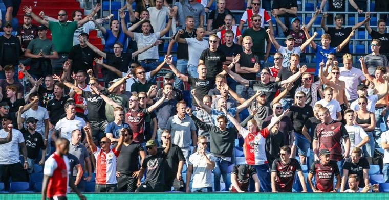 Feyenoord reageert na kritiek op rumoerige Kuip: 'Inderdaad duidelijk hoorbaar'