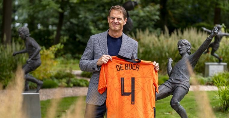 De Boer plaagt Oranje-aanvoerder Van Dijk: Hij is nog lang niet zover