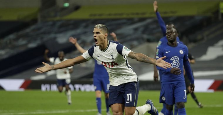 Tottenham dwingt Chelsea na strafschoppen op de knieën in League Cup