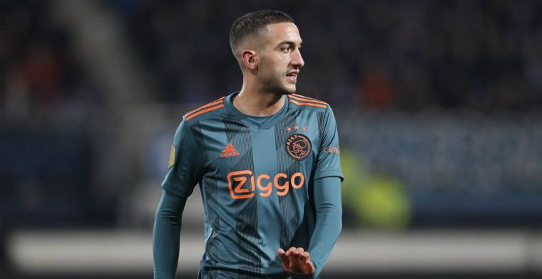 Overmars twijfelde over Ziyech-transfer: 'Hem bij Ajax naar binnen moeten duwen'