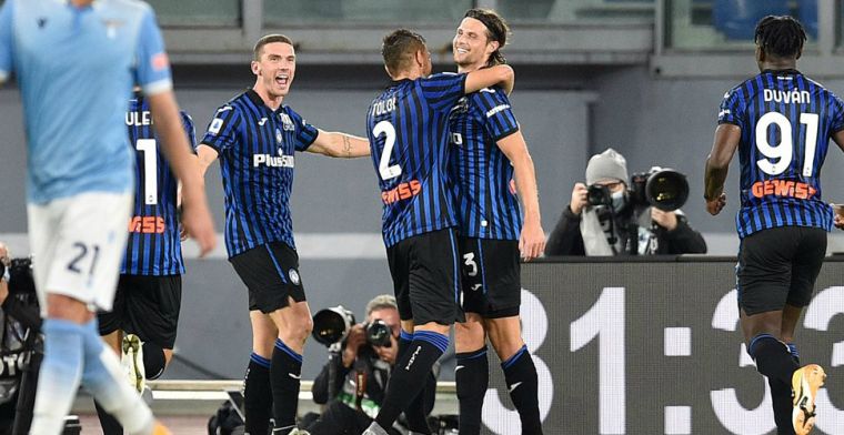 Atalanta laat geen spaan heel van Lazio: Hateboer volleert prachtig raak