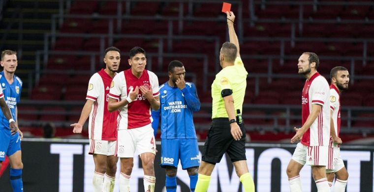 Opvallend nieuws uit Zeist: rode kaarten Ajax, Sparta én FC Emmen geseponeerd