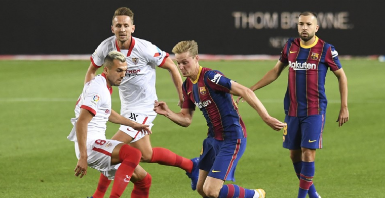 Eerste uitglijder voor Koeman: Luuk de Jong scoort, Dest debuteert voor Barcelona