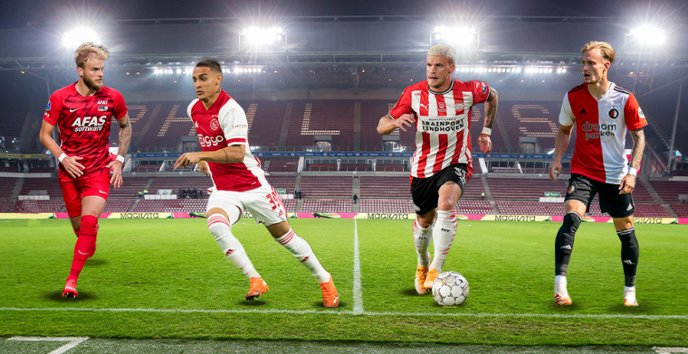 Transferbalans onder de loep: AZ en Ajax in het groen, Feyenoord en PSV 'rood'