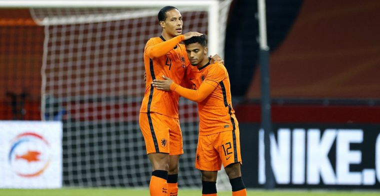Complimenten voor Oranje-debutanten Wijndal en Koopmeiners: 'Uitstekend gedaan'
