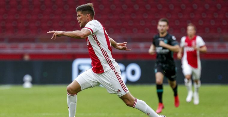 Huntelaar stoomt 'concurrent' klaar bij Ajax: 'Vooral veel positie kiezen'